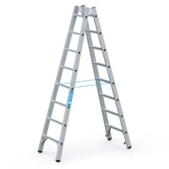 Coni B, Gebördelte Sprossen-Stehleiter, 2x4 Sprossen -Leiterwerkzeug Geschäft coni b geb rdelte sprossen stehleiter9bd53