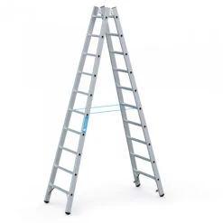 Coni B, Gebördelte Sprossen-Stehleiter, 2x4 Sprossen -Leiterwerkzeug Geschäft coni b geb rdelte sprossen stehleitera3d79