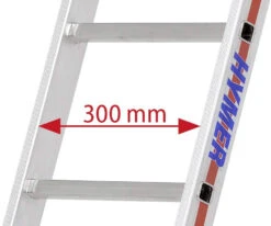Mehrzweckleiter, Zweiteilig - 2x8 Sprossen -Leiterwerkzeug Geschäft detail78469