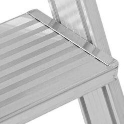 Podesttreppe Fahrbar, Beidseitig Begehbar - 2x3 Stufen -Leiterwerkzeug Geschäft detaildcc30