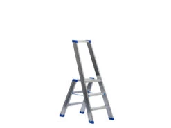 Ernst Stufenstehleiter Einseitig Begehbar, Mit Bügel, 3 Stufen