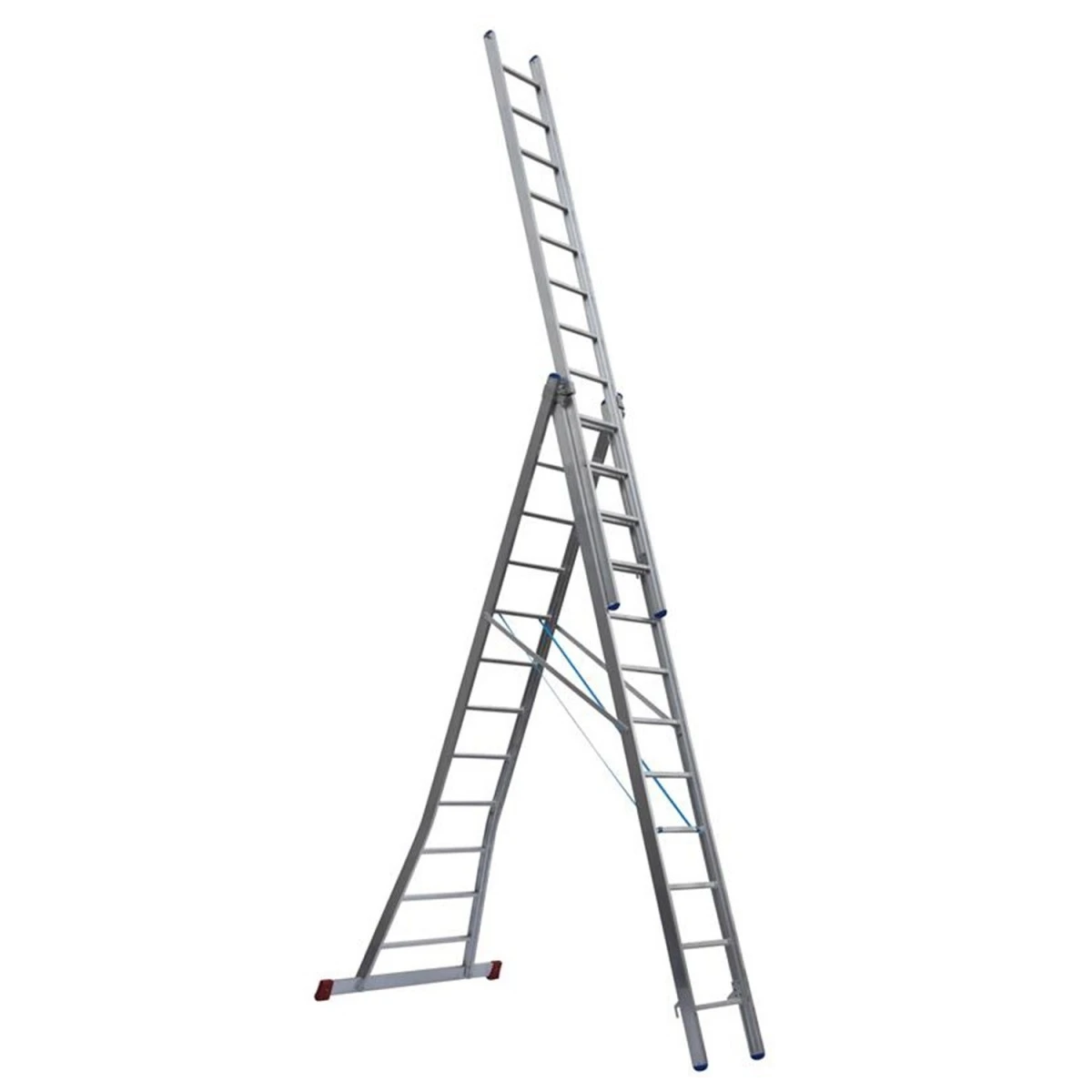 Ernst Mehrzweckleiter Industrieausführung, 3-teilig, 41/47/53 Cm Breit, Konisch, 3 X 10 Sprossen 1 Ernst Mehrzweckleiter Industrieausführung, 3-teilig, 41/47/53 Cm Breit, Konisch, 3 X 10 Sprossen