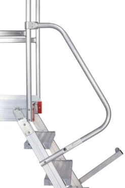 Euroline Treppengeländer Für Podesttreppen Mit 5 Oder 6 Stufen (1 Stück)