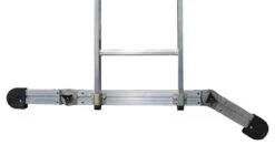 Alu-Schiebeleiter, 2-teilig Mit Vario - Traverse, 2x10 Stufen -Leiterwerkzeug Geschäft euroline 4994125 vario traverse 16a579