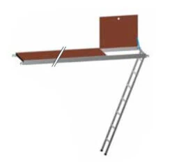 Ernst Plattform 3,00 M Mit Leiter Integriert