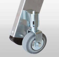 Feder-Lenkrolle Links - 360° Drehbar