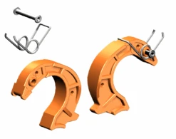 Finger 42 Mm Paar, Orange