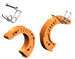 Finger 48 Mm Paar, Orange