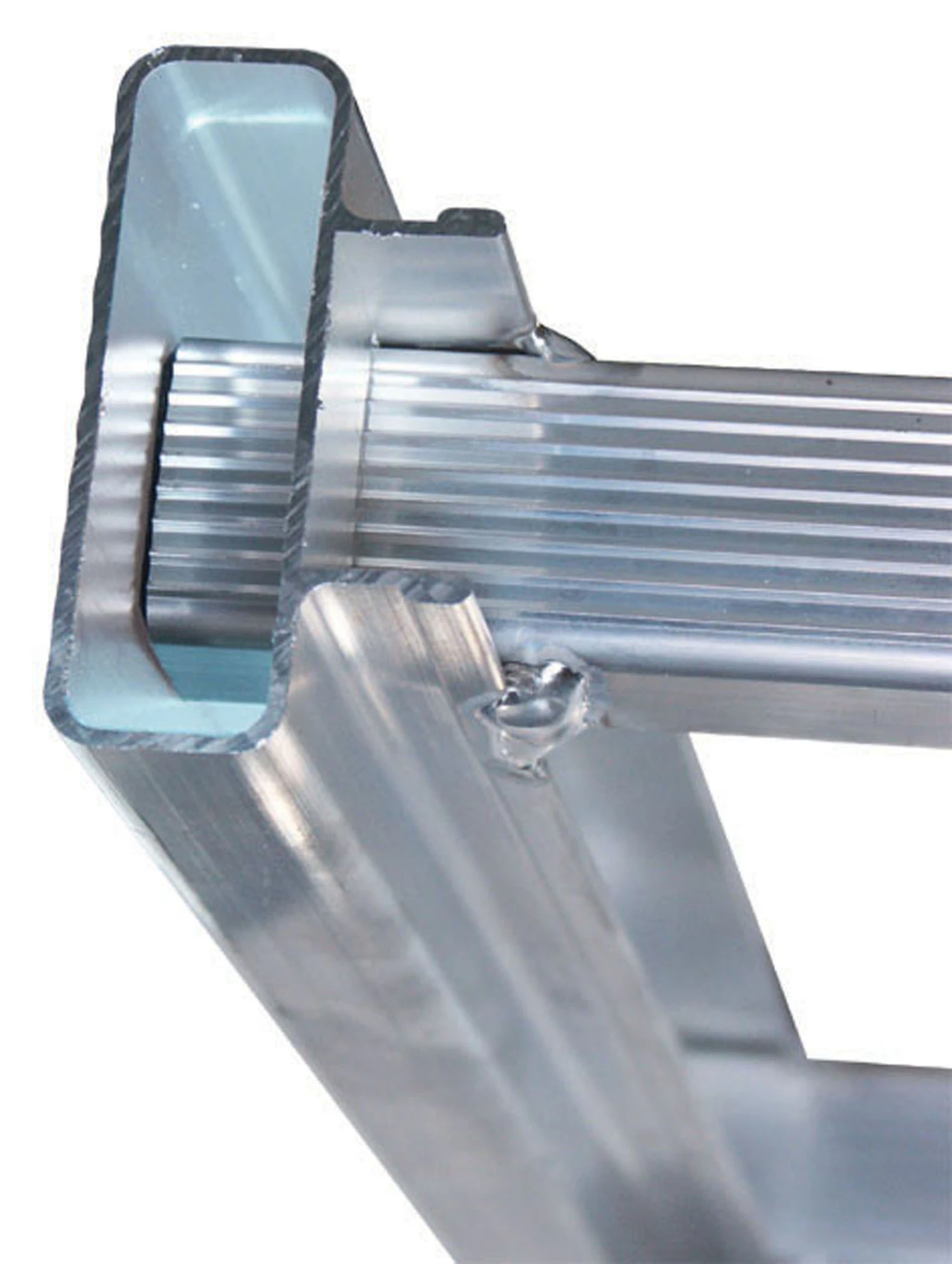 Ernst Schiebeleiter Industrieausführung, 2-teilig, 41/47cm Breit Verschweißt 2x14 Sprossen/Stufen 2 Ernst Schiebeleiter Industrieausführung, 2-teilig, 41/47cm Breit Verschweißt 2x14 Sprossen/Stufen – Bild 2