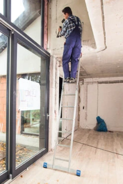 Stabilo Gelenk-Doppelleiter 2x6 Sprossen/Stufen -Leiterwerkzeug Geschäft gelenk doppelleiter153ea