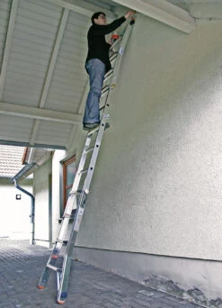 TeleVario Sprossen-Gelenk-Teleskopleiter Mit 4 Holmverlängerungen 4x4 Sprossen/Stufen -Leiterwerkzeug Geschäft gelenk teleskopleiter0b81b