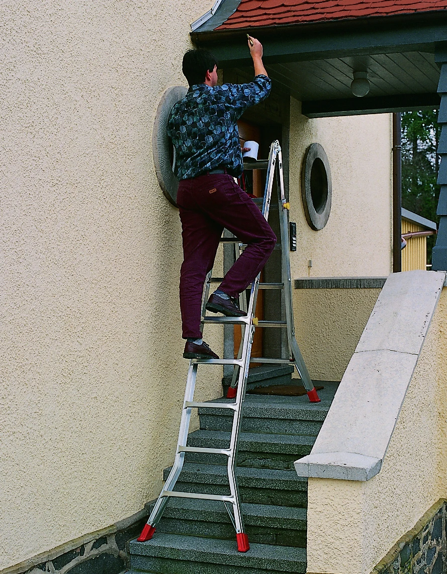 TeleMatic Sprossen-Gelenk-Teleskopleiter 4x4 Sprossen/Stufen 7 TeleMatic Sprossen-Gelenk-Teleskopleiter 4x4 Sprossen/Stufen – Bild 7