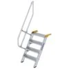 Aluminium-Treppe 60°, Stufenbreite 600 Mm, 4 Stufen
