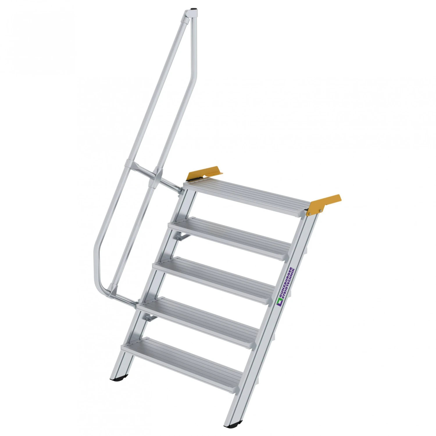 Aluminium-Treppe 60°, Stufenbreite 1000 Mm, 4 Stufen 3 Aluminium-Treppe 60°, Stufenbreite 1000 Mm, 4 Stufen – Bild 3