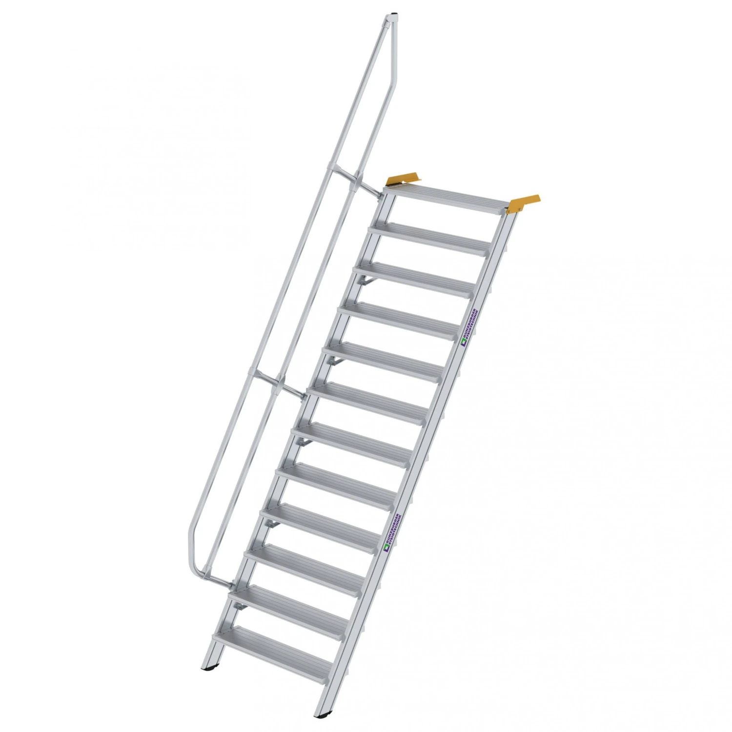 Aluminium-Treppe 60°, Stufenbreite 1000 Mm, 4 Stufen 10 Aluminium-Treppe 60°, Stufenbreite 1000 Mm, 4 Stufen – Bild 10