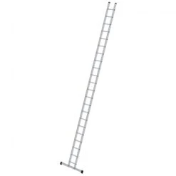 Sprossen-Anlegeleiter, Mit Standardtraverse, 12 Sprossen -Leiterwerkzeug Geschäft guenzburger anlegeleiter b35 011422