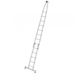 Sprossen-Glasreinigerleiter Mit Nivello®-Traverse, 13 Sprossen