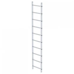 Leiternteil 2,80 M, 10 Sprossen, Stahl Verzinkt