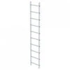 Leiternteil 2,80 M, 10 Sprossen, Edelstahl
