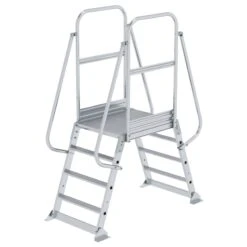 Aluminium-Überbrückung, Beidseitig Begehbar, Stationär, 4 Stufen