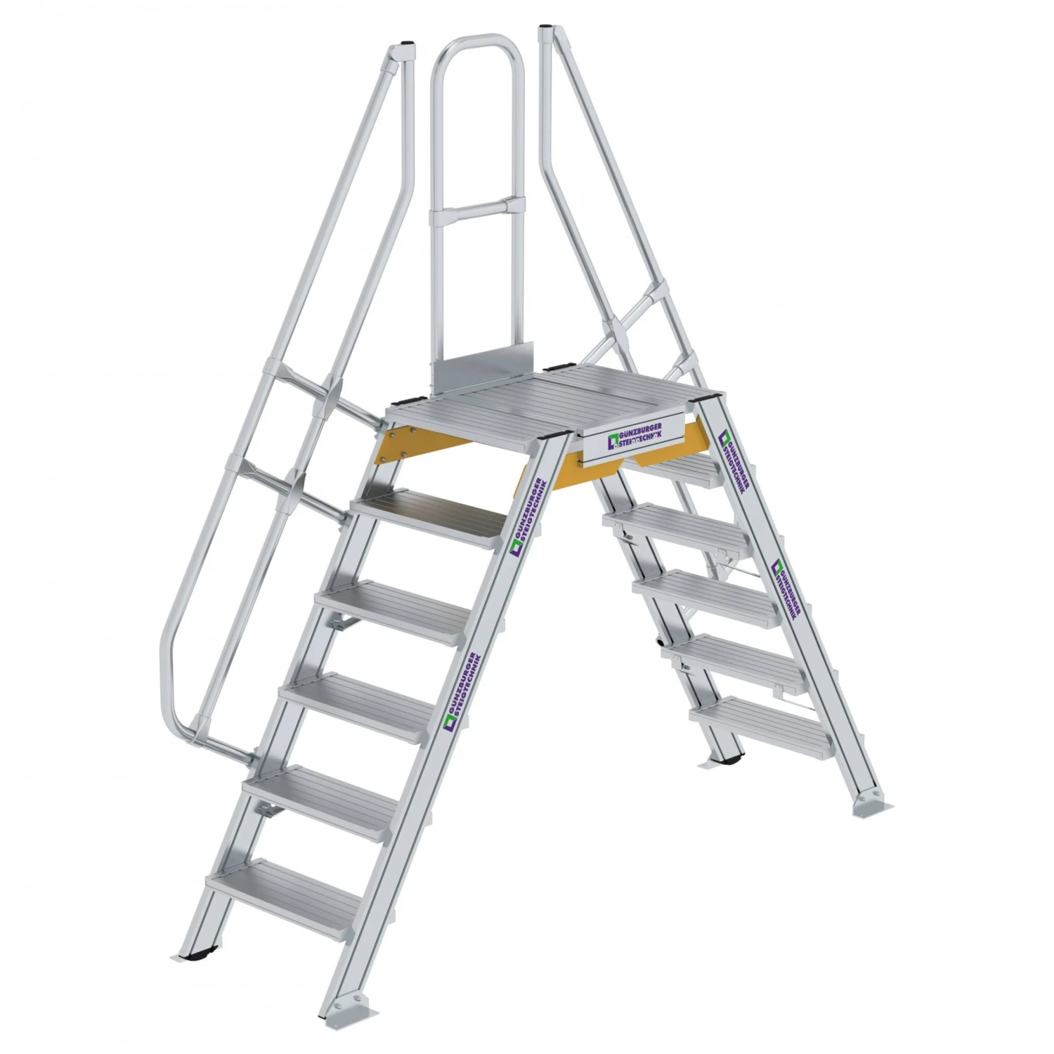 Aluminium-Überstieg 60°, Stufenbreite 600 Mm, 3 Stufen 6 Aluminium-Überstieg 60°, Stufenbreite 600 Mm, 3 Stufen – Bild 6