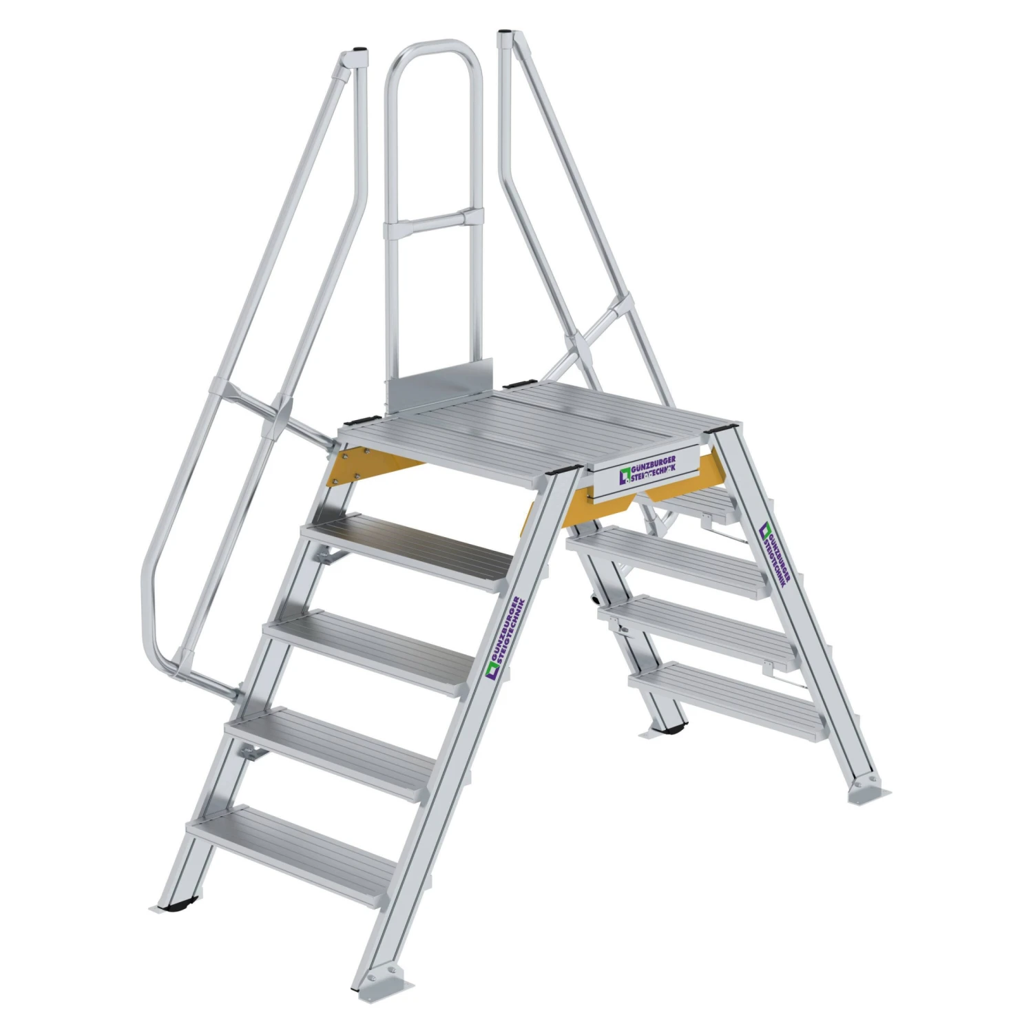 Aluminium-Überstieg 60°, Stufenbreite 800 Mm, 3 Stufen 5 Aluminium-Überstieg 60°, Stufenbreite 800 Mm, 3 Stufen – Bild 5