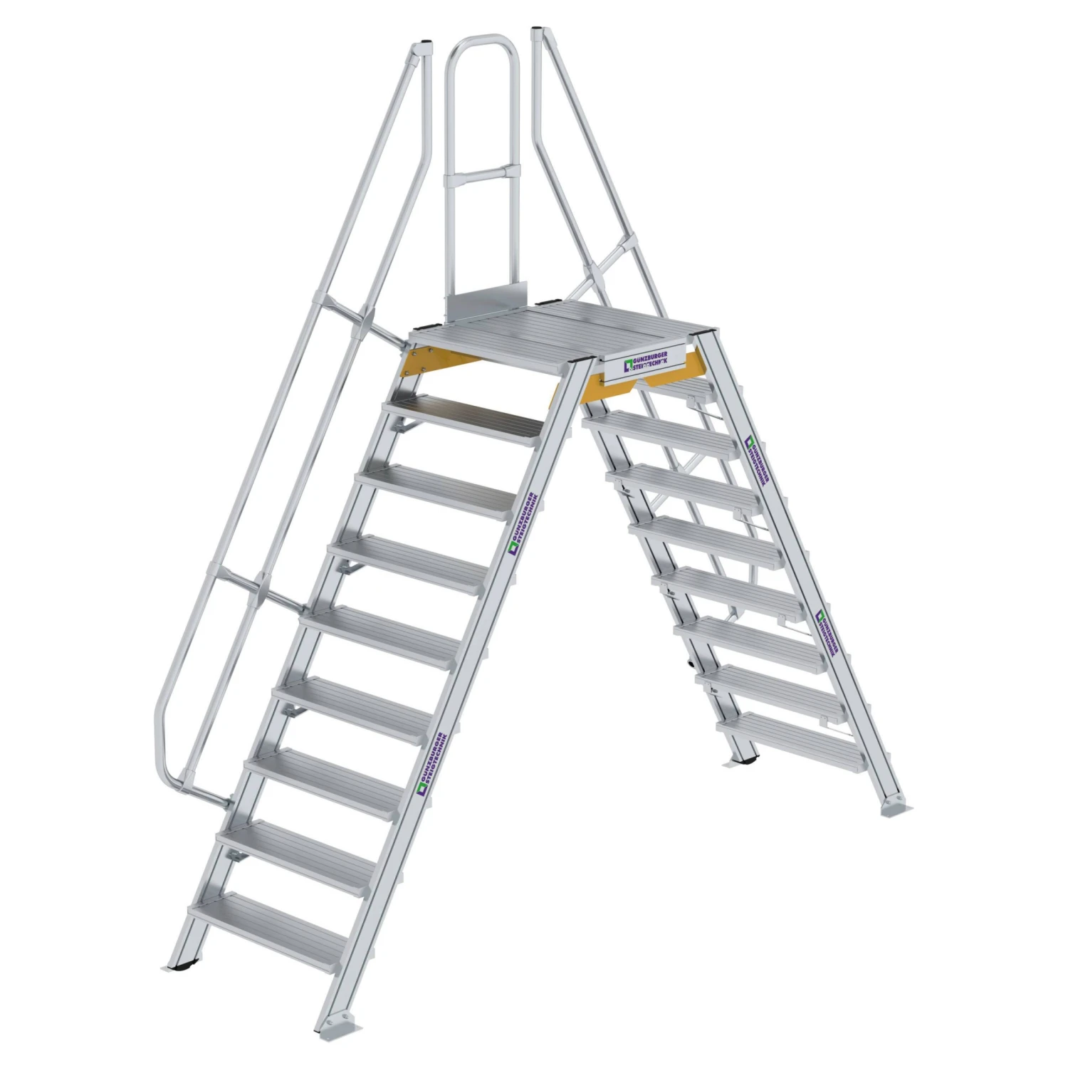 Aluminium-Überstieg 60°, Stufenbreite 800 Mm, 3 Stufen 9 Aluminium-Überstieg 60°, Stufenbreite 800 Mm, 3 Stufen – Bild 9