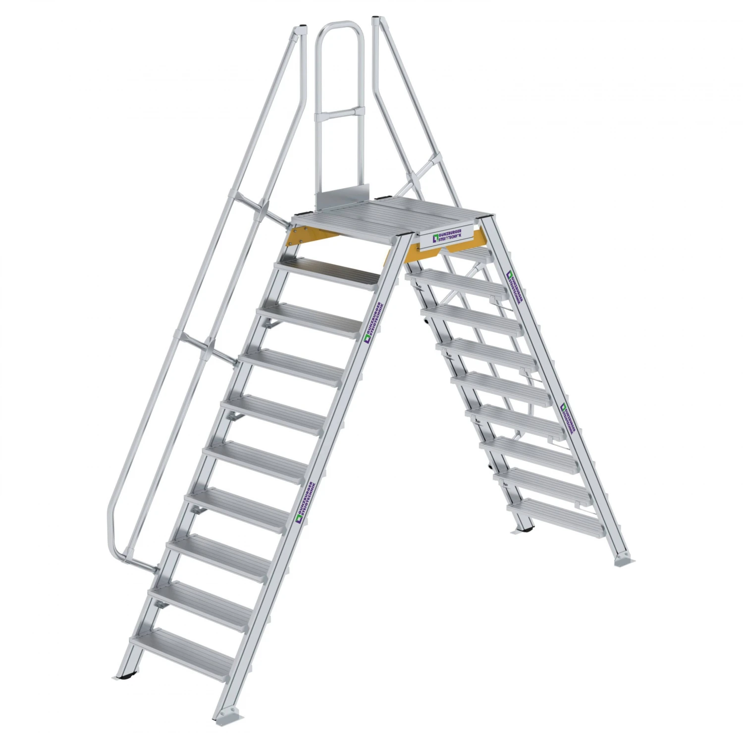 Aluminium-Überstieg 60°, Stufenbreite 800 Mm, 3 Stufen 10 Aluminium-Überstieg 60°, Stufenbreite 800 Mm, 3 Stufen – Bild 10