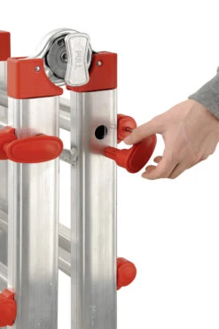 HAILO M80 Multifunktions-Teleskopleiter - 4x6 Sprossen -Leiterwerkzeug Geschäft hailo mtl aluminium multifunktions teleskopleiter 4x6 sprossen21406