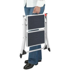 HAILO Mini - Stahl-Klapptritt, 2 Stufen, Weiß 12 HAILO Mini - Stahl-Klapptritt, 2 Stufen, Weiß -Leiterwerkzeug Geschäft hailo mk60 standardline d04 web94552