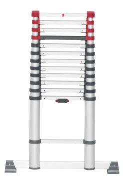 HAILO T80 FlexLine 260 Sicherheits-Teleskopleiter, 9 Sprossen -Leiterwerkzeug Geschäft hailo t80 flexline 7113 131 k02d3b73