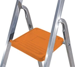 Haushaltsleiter Normal "EuroDomus" S100 - 3 Stufen -Leiterwerkzeug Geschäft haushaltsleiter normal eurodomus s1003483c