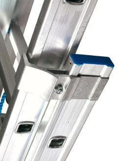 Ernst Schiebeanlegeleiter Handwerkerausführung PLUS, 2-teilig 2 X 12 Sprossen -Leiterwerkzeug Geschäft hochwertiger holmumfassender aluminiumbeschlag f r mehr sicherheit4494a