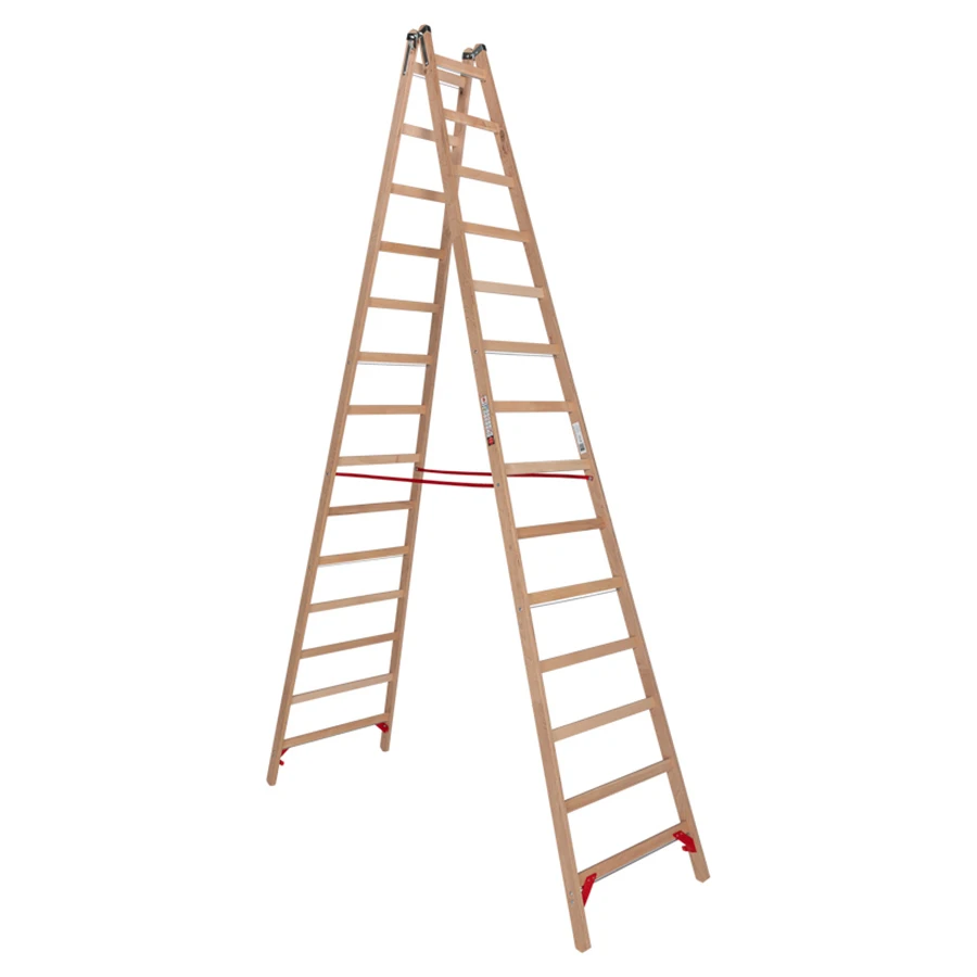 Nr. 10501 Holz-Sprossenstehleiter Mit Eimerhaken 2x4 Sprossen 8 Nr. 10501 Holz-Sprossenstehleiter Mit Eimerhaken 2x4 Sprossen – Bild 8
