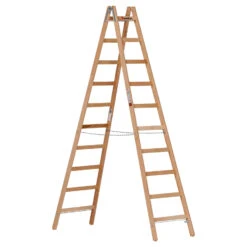 Nr. 10501 Holz-Sprossenstehleiter Mit Eimerhaken 2x4 Sprossen 14 Nr. 10501 Holz-Sprossenstehleiter Mit Eimerhaken 2x4 Sprossen -Leiterwerkzeug Geschäft holz sprossenstehleiter mit eimerhakenf564c