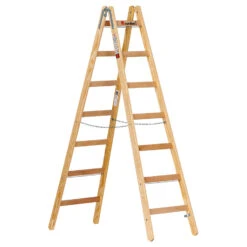 Nr. 10501 Holz-Sprossenstehleiter Mit Eimerhaken 2x4 Sprossen 12 Nr. 10501 Holz-Sprossenstehleiter Mit Eimerhaken 2x4 Sprossen -Leiterwerkzeug Geschäft holz sprossenstehleiter mit eimerhakenf6a6e