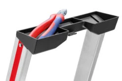 Stufenstehleiter Mit Plattform, Einseitig Begehbar, 3 Stufen -Leiterwerkzeug Geschäft hym412605c0371d