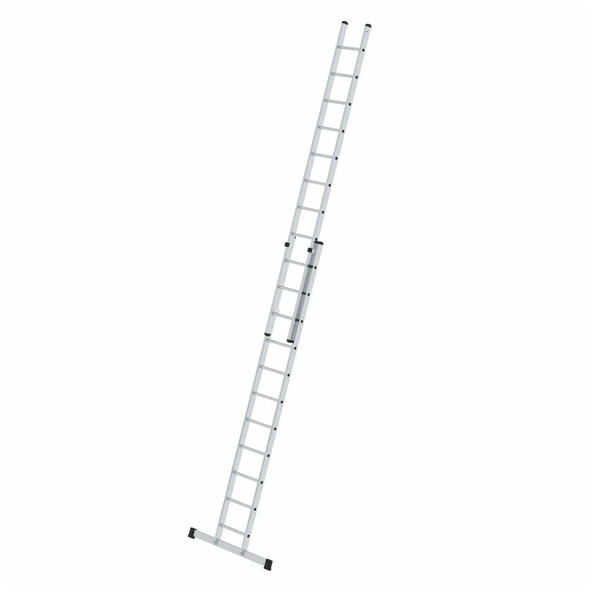 Sprossen-Schiebeleiter 2-teilig Mit Standard-Traverse, 2 X 9 Sprossen 2 Sprossen-Schiebeleiter 2-teilig Mit Standard-Traverse, 2 X 9 Sprossen – Bild 2