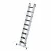 Stufen-Schiebeleiter 2-teilig Mit Nivello-Traverse Mit Clip-step R13, 2 X 9 Stufen