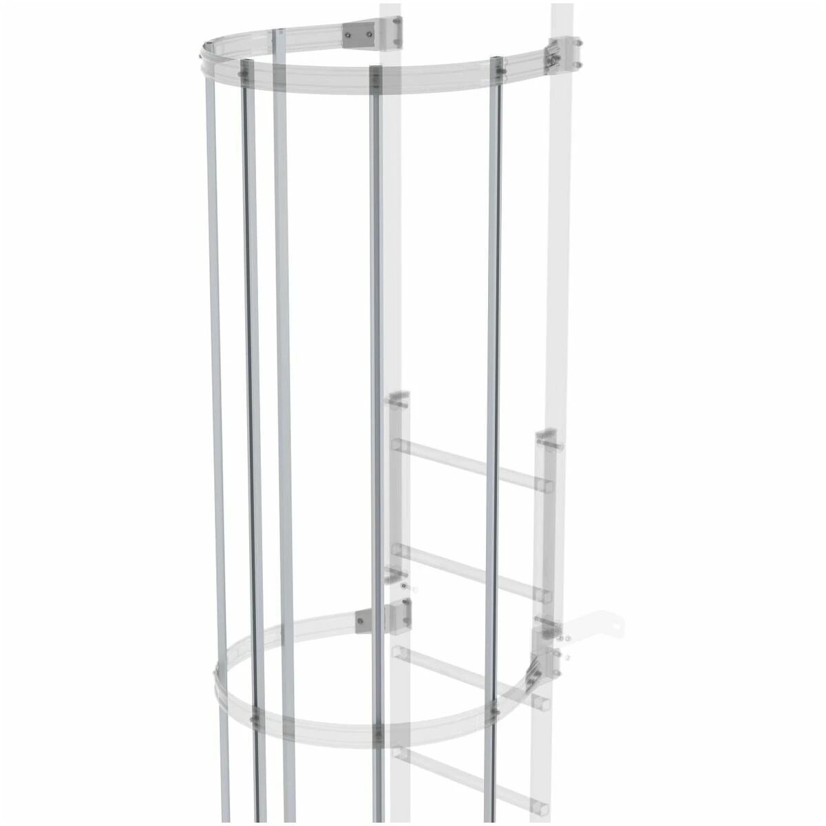 Rückenschutzstrebe 3000 Mm, Aluminium Eloxiert 1 Rückenschutzstrebe 3000 Mm, Aluminium Eloxiert