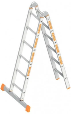Klappleiter TOPIC 1056 2x4 Sprossen -Leiterwerkzeug Geschäft klappleiter topic 1056 2x6 sprossen15974