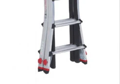 Varitrex Teleprof Flex Vielzweckleiter 4x4 Sprossen -Leiterwerkzeug Geschäft kompakt zu lagern919ff