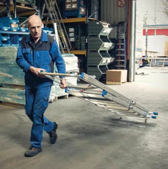 Stabilo Teleskop-Plattformleiter, 6-8 Sprossen 2 Stabilo Teleskop-Plattformleiter, 6-8 Sprossen – Bild 2