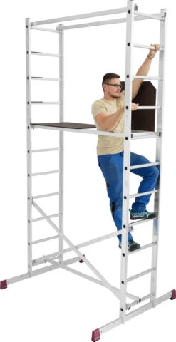 Corda Montagegerüst - AH 4,00 M -Leiterwerkzeug Geschäft krause 916280 4 191fd2