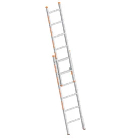 Schiebeleiter TOPIC 2x6 Sprossen/Stufen -Leiterwerkzeug Geschäft layher schiebeleiter topic 2x6 sprossen06a85