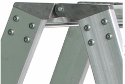 Stufen-Stehleiter Beidseitig Begehbar Mit Clip-step, 2 X 3 Stufen 13 Stufen-Stehleiter Beidseitig Begehbar Mit Clip-step, 2 X 3 Stufen -Leiterwerkzeug Geschäft leitergelenka56c4