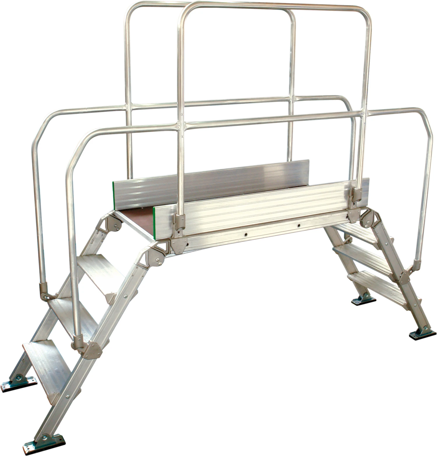 Leiternüberstieg "Diva" - Plattformgröße 120x53 Cm - 2 + 2 + Plattform 1 Leiternüberstieg "Diva" - Plattformgröße 120x53 Cm - 2 + 2 + Plattform