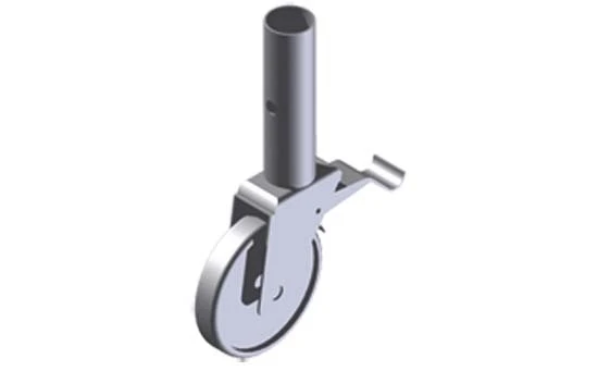 Lenkrolle Mit Zapfen, Ø 125 Mm 1 Lenkrolle Mit Zapfen, Ø 125 Mm