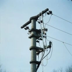 Mast-Hängeleiter 8 Sprossen