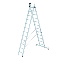 Mehrzweckleiter 2-teilig Mit Nivello®-Traverse - 2x8 Sprossen 16 Mehrzweckleiter 2-teilig Mit Nivello®-Traverse - 2x8 Sprossen -Leiterwerkzeug Geschäft mehrzweckleiter 2 teilig mit nivello traverse 2x12 sprossen1dfcd